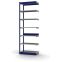 Fachboden-Rohrregal Anbauregal RR, 3.000×1.025×400 mm, verzinkt