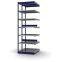Fachboden-Rohrregal Anbauregal RR, 3.000×1.025×500 mm, verzinkt