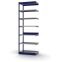 Fachboden-Rohrregal Anbauregal RR, 3.000×1.025×500 mm, verzinkt