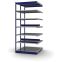Fachboden-Rohrregal Anbauregal RR, 3.000×1.325×600 mm, verzinkt