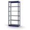 Fachboden-Rohrregal Grundregal RR, 2.500×1.025×400 mm, verzinkt