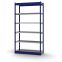 Fachboden-Rohrregal Grundregal RR, 2.500×1.325×400 mm, verzinkt