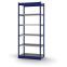 Fachboden-Rohrregal Grundregal RR, 2.500×1.025×500 mm, verzinkt