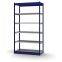 Fachboden-Rohrregal Grundregal RR, 2.500×1.325×500 mm, verzinkt