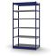 Fachboden-Rohrregal Grundregal RR, 2.500×1.325×600 mm, verzinkt
