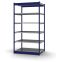 Fachboden-Rohrregal Grundregal RR, 2.500×1.325×800 mm, verzinkt