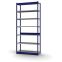 Fachboden-Rohrregal Grundregal RR, 3.000×1.325×400 mm, verzinkt
