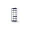 Fachboden-Rohrregal Grundregal RR, 3.000×1.025×600 mm, verzinkt