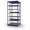 Fachboden-Rohrregal Grundregal RR, 3.000×1.325×600 mm, verzinkt