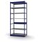 Fachboden-Rohrregal Grundregal RR, 3.000×1.325×600 mm, verzinkt