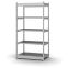 Fachboden-Rohrregal Anbauregal RR, 3.000×1.325×800 mm, verzinkt