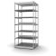 Fachboden-Rohrregal Grundregal RR, 3.000×1.025×400 mm, verzinkt