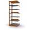 Fachboden-Rohrregal Anbauregal RR, 2.500×1.025×600 mm, verzinkt