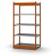 Fachboden-Rohrregal Anbauregal RR, 3.000×1.025×600 mm, verzinkt