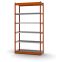Fachboden-Rohrregal Grundregal RR, 2.000×1.325×500 mm, verzinkt