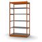 Fachboden-Rohrregal Grundregal RR, 2.000×1.325×800 mm, verzinkt