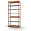 Fachboden-Rohrregal Grundregal RR, 2.500×1.325×600 mm, verzinkt