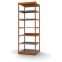 Fachboden-Rohrregal Grundregal RR, 3.000×1.325×500 mm, verzinkt