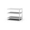 Fachbodenregal Anbauregal WR, 800×1.000×600 mm, lichtgrau