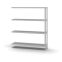 Fachbodenregal Anbauregal WR, 1.500×1.300×300 mm, lichtgrau