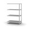 Fachbodenregal Anbauregal WR, 1.500×1.000×500 mm, lichtgrau