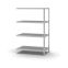 Fachbodenregal Anbauregal WR, 1.500×1.300×500 mm, lichtgrau