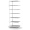 Aktenregal Anbauregal WR, 2.200×750×600 mm, lichtgrau