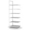 Aktenregal Anbauregal WR, 2.200×750×600 mm, lichtgrau