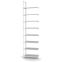 Aktenregal Anbauregal WR, 2.900×750×300 mm, lichtgrau