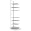 Aktenregal Anbauregal WR, 2.900×750×600 mm, lichtgrau