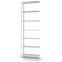 Fachbodenregal Anbauregal WR, 3.000×1.000×300 mm, lichtgrau