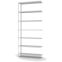Fachbodenregal Anbauregal WR, 3.000×1.300×400 mm, lichtgrau