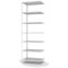 Fachbodenregal Anbauregal WR, 3.000×1.000×600 mm, lichtgrau