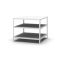 Fachbodenregal Grundregal WR, 800×1.000×800 mm, lichtgrau
