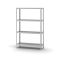 Fachbodenregal Grundregal WR, 1.500×1.000×300 mm, lichtgrau