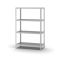 Fachbodenregal Grundregal WR, 1.500×1.000×400 mm, lichtgrau