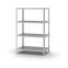 Fachbodenregal Grundregal WR, 1.500×1.000×500 mm, lichtgrau