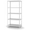 Fachbodenregal Grundregal WR, 2.000×1.000×500 mm, lichtgrau