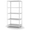 Fachbodenregal Grundregal WR, 2.000×1.000×600 mm, lichtgrau