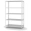 Fachbodenregal Grundregal WR, 2.000×1.300×600 mm, lichtgrau