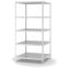 Fachbodenregal Grundregal WR, 2.000×1.000×800 mm, lichtgrau