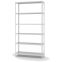 Fachbodenregal Grundregal WR, 2.500×1.300×400 mm, lichtgrau
