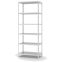 Fachbodenregal Grundregal WR, 2.500×1.000×500 mm, lichtgrau