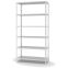 Fachbodenregal Grundregal WR, 2.500×1.300×500 mm, lichtgrau