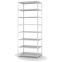 Aktenregal Grundregal WR, 2.550×1.000×600 mm, lichtgrau
