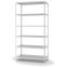Fachbodenregal Grundregal WR, 2.500×1.300×600 mm, lichtgrau