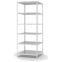 Fachbodenregal Grundregal WR, 2.500×1.000×800 mm, lichtgrau