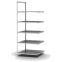 Aktenregal Anbauregal WR, 1.850×750×600 mm, verzinkt