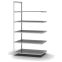 Aktenregal Anbauregal WR, 1.850×1.000×600 mm, verzinkt
