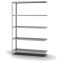 Fachbodenregal Anbauregal WR, 2.000×1.300×400 mm, verzinkt